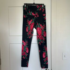 Albion Fit Antigua Print Leggings Size Small